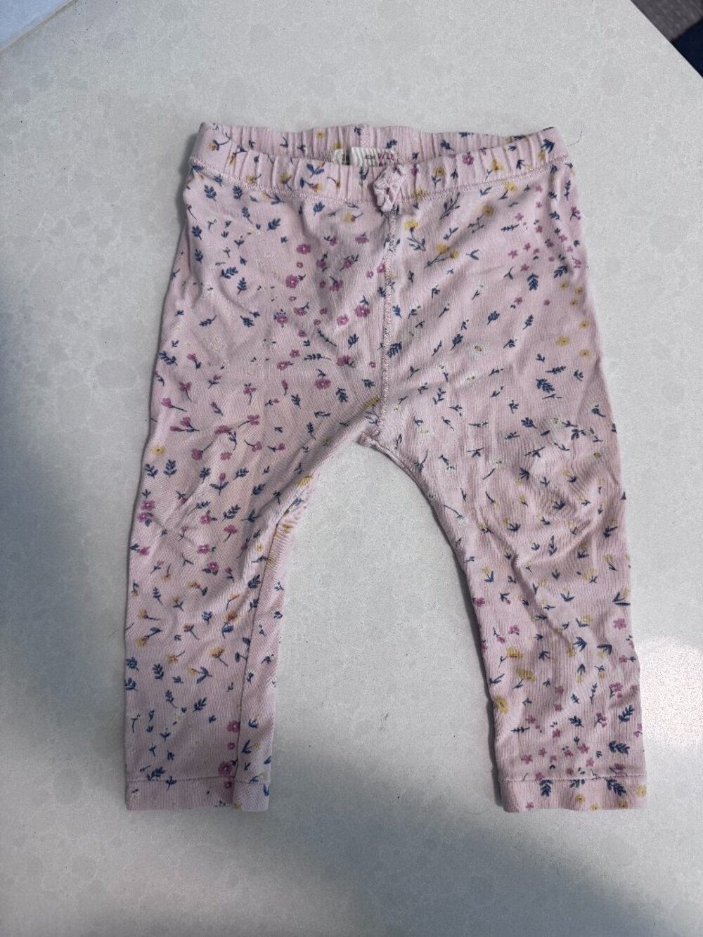 Zara Mini Baby Girl Floral Leggings (9-12 mos)